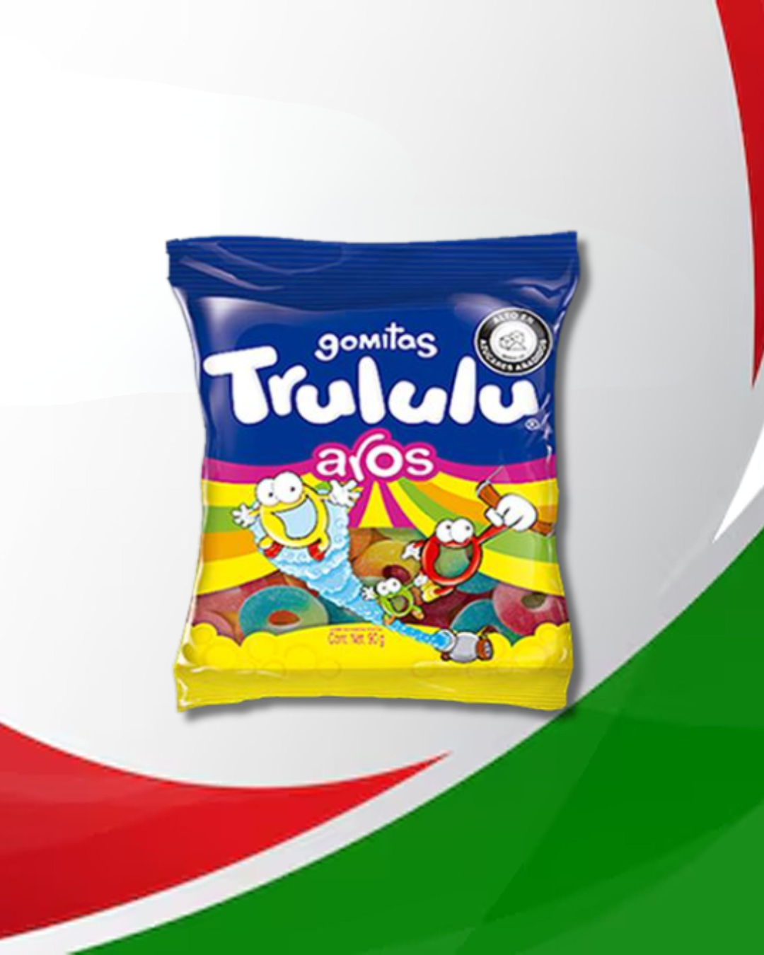 Gomitas Trululu Aros 24 Bolsas x 90Gr