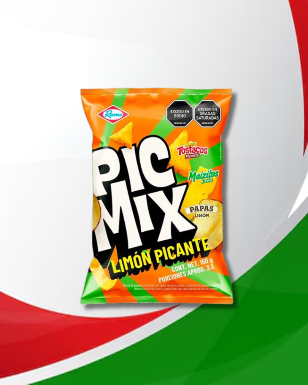 Pic Mix Limón Picante 1 Caja 12 Unidades