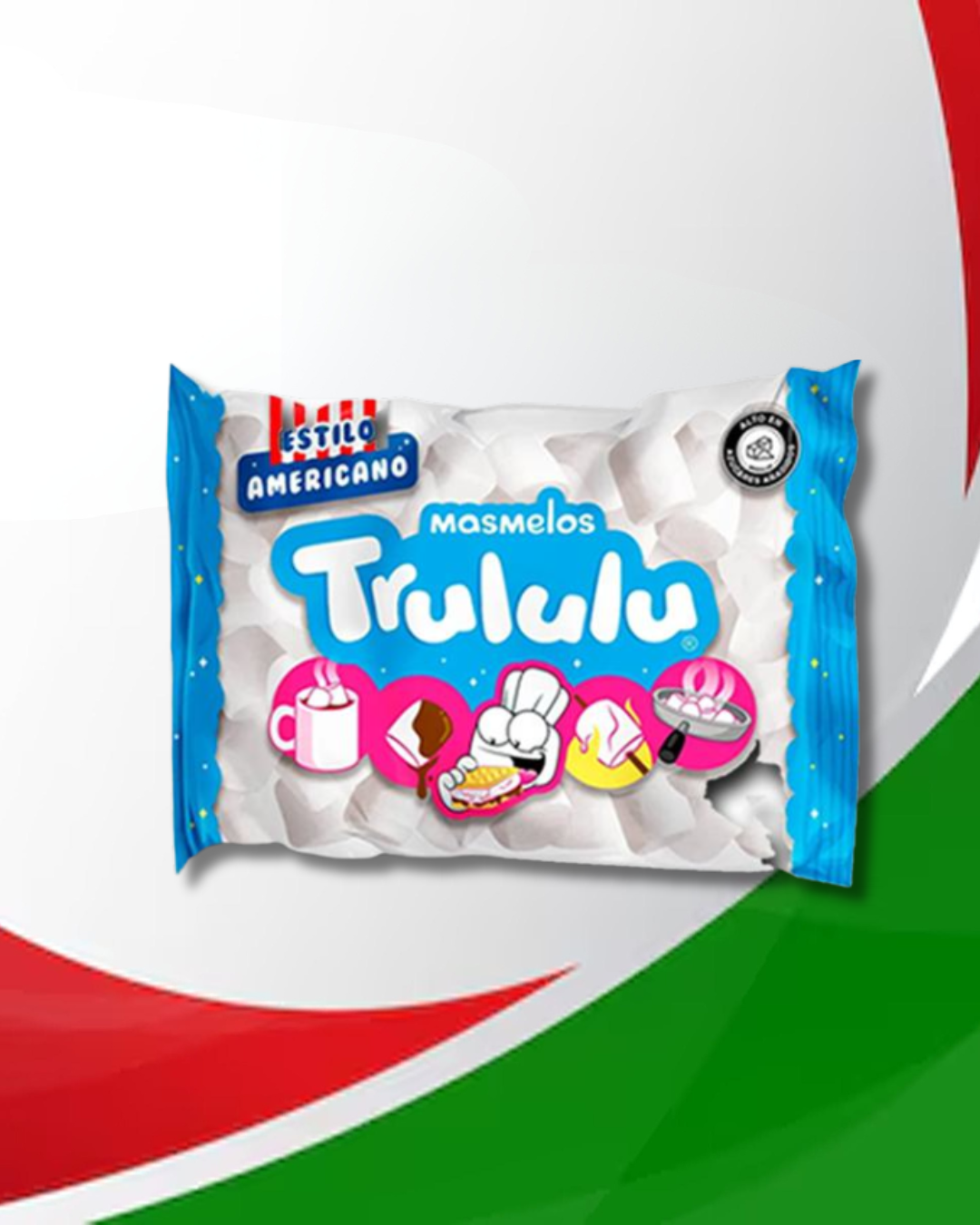 Masmelos Trululu Americano 12 Bolsas x 300Gr