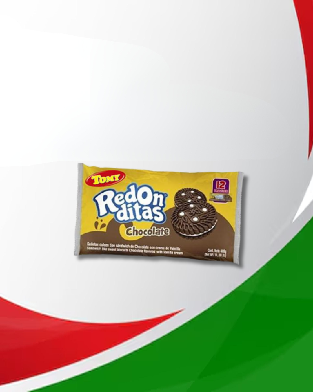 Redonditas de Chocolate 24 Paq x 408Gr