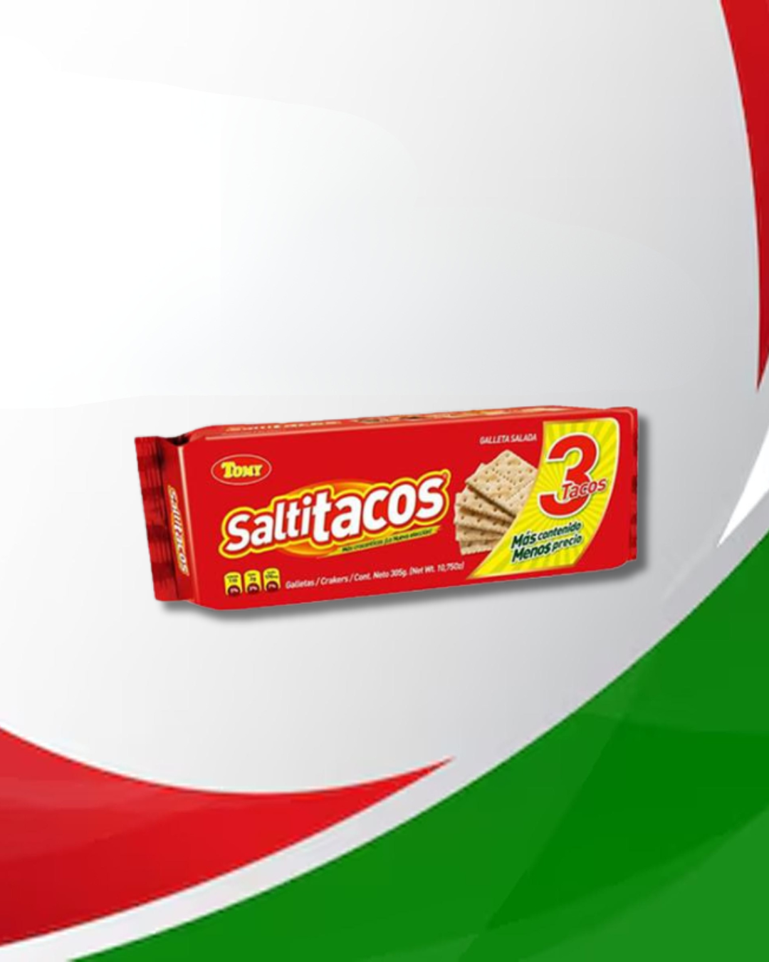 Galletas Saltitacos 3 Tacos x 24 Unid