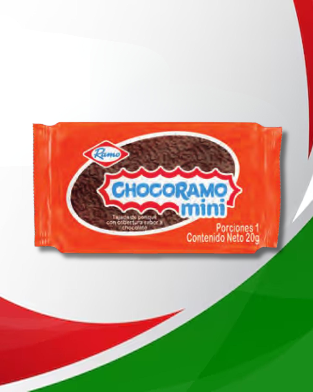 Chocorama Tajada Mini 20gr 8 Bolsas x 10 Unidades