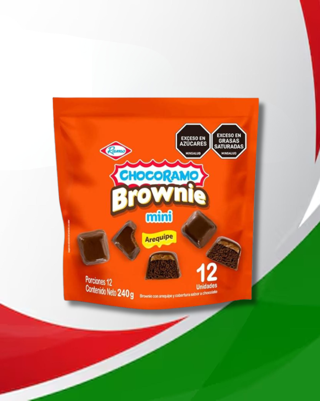 Chocoramo Brownie Mini 20gr 6 Displays x 12 Unidades