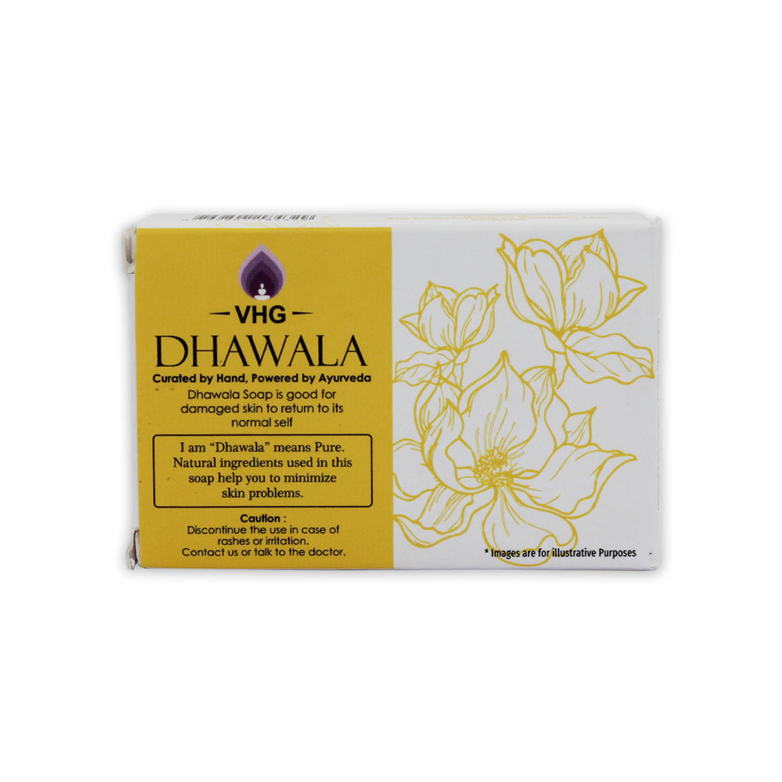 VHG DHAWALA Medicated Soap for Eczematous or Psoriatic or Acne skin (Pack of 2)