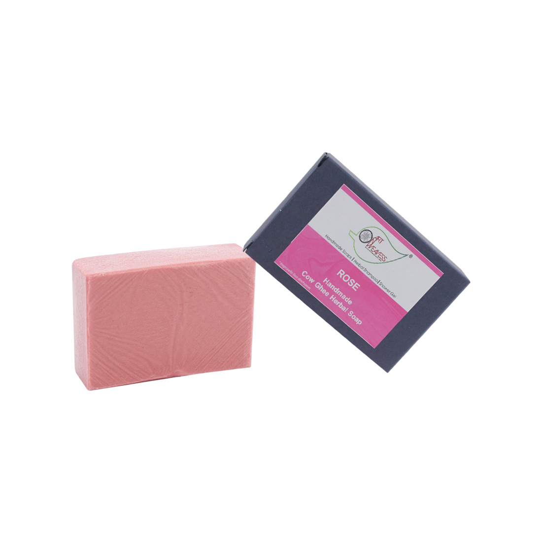 Rose Cow Ghee Herbal Soap