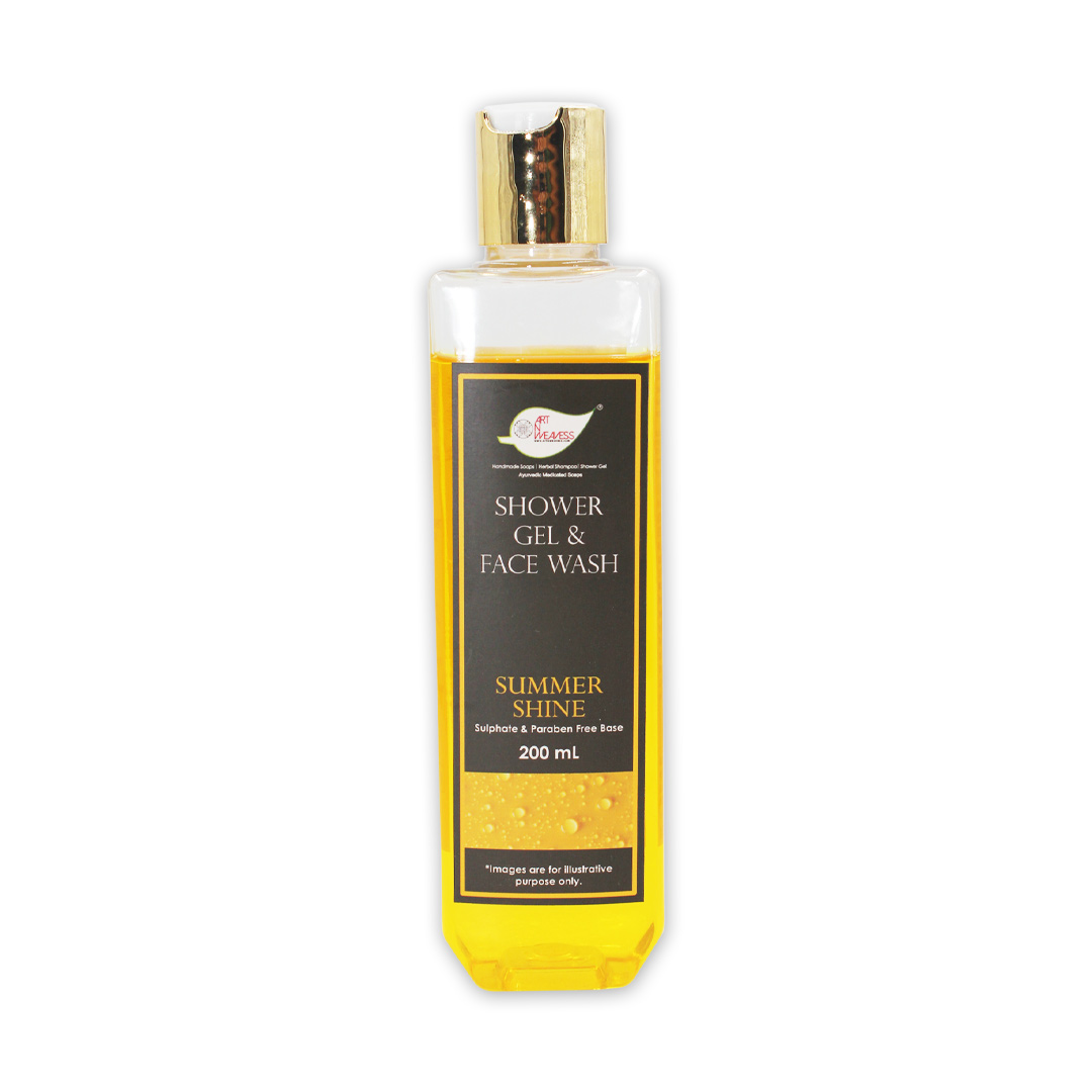 Summer Shine Shower Gel & Face Wash (Sulphates & Parabens-free Base)