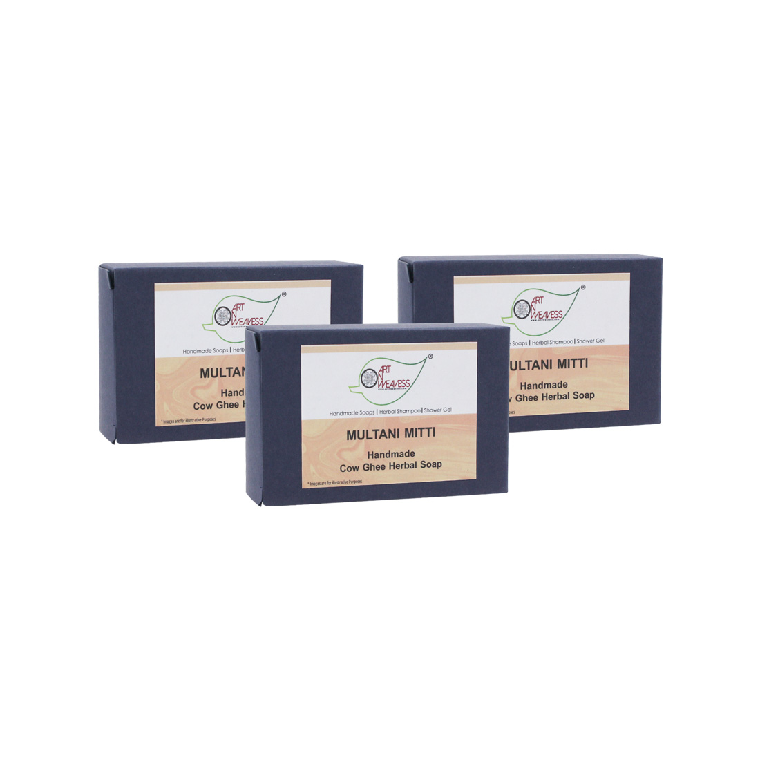 Multani Mitti Cow Ghee Herbal Soap