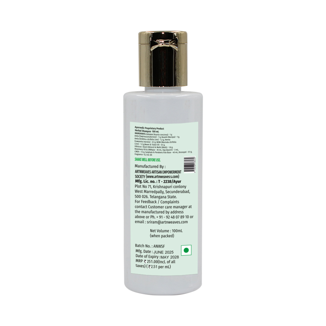 Herbal Shampoo (Regular, Sulphate-free)