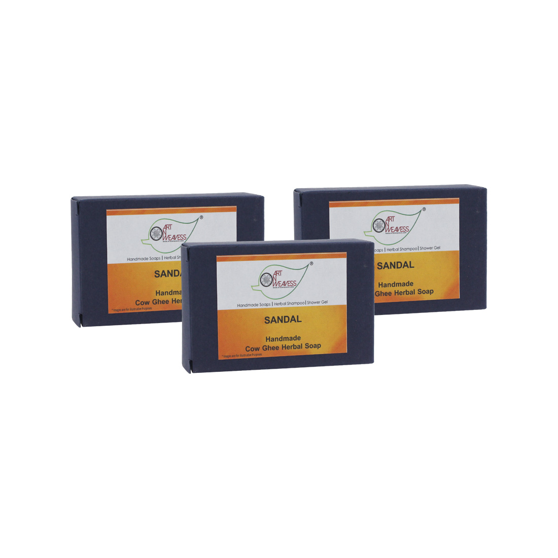 Sandal Cow Ghee Herbal Soap