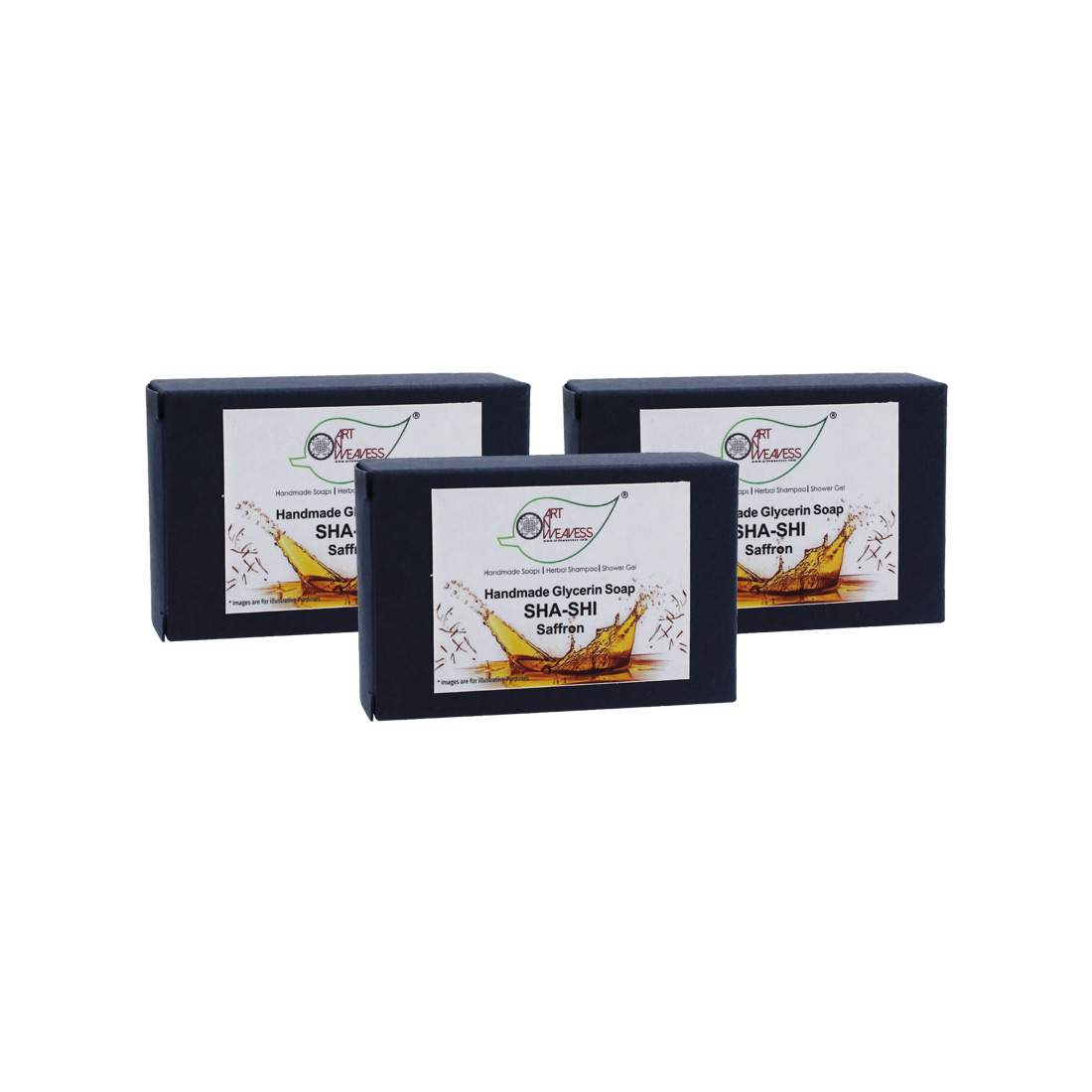 SHA SHI Saffron Glycerin Soap