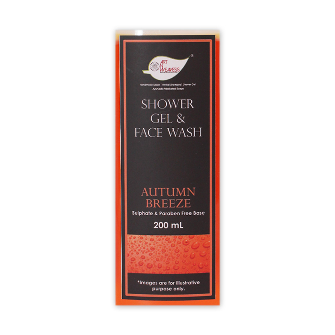 Autumn Breeze Shower Gel & Face Wash (Sulphates & Parabens-free Base)