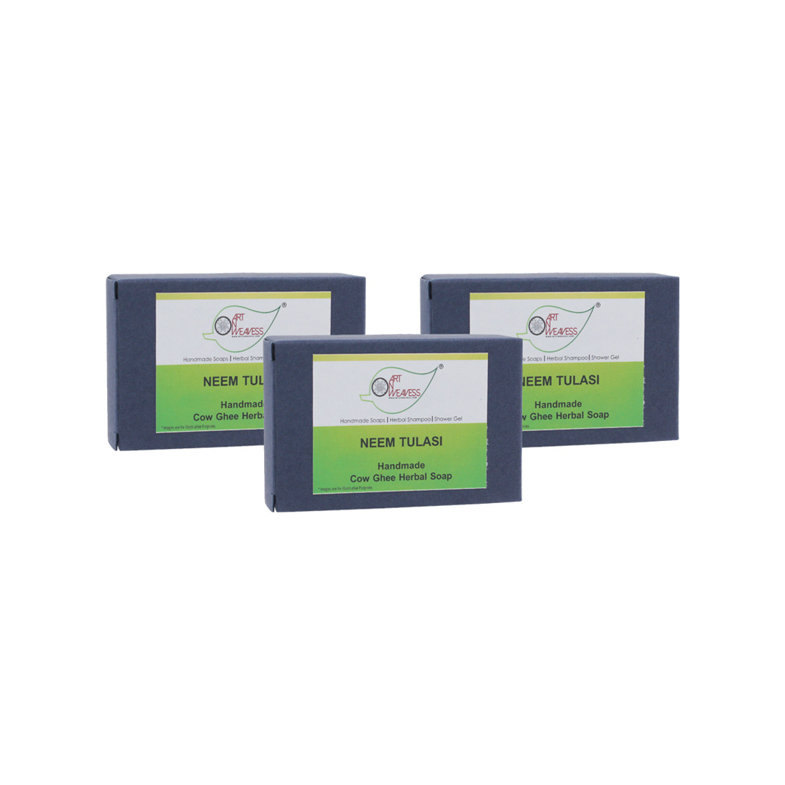 Neem Tulasi Cow Ghee Herbal Soap
