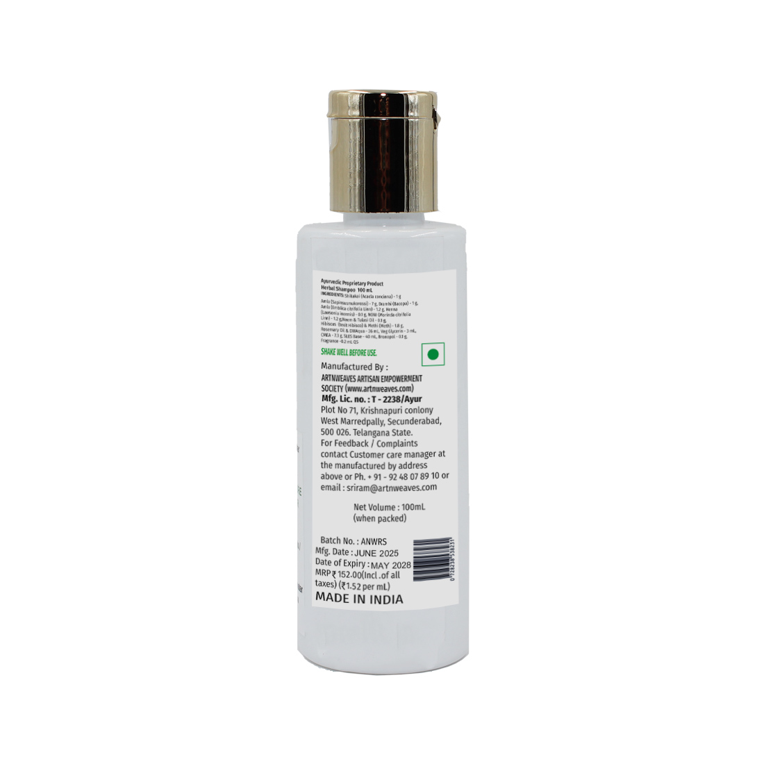 Herbal Shampoo (Regular, SLES-based)