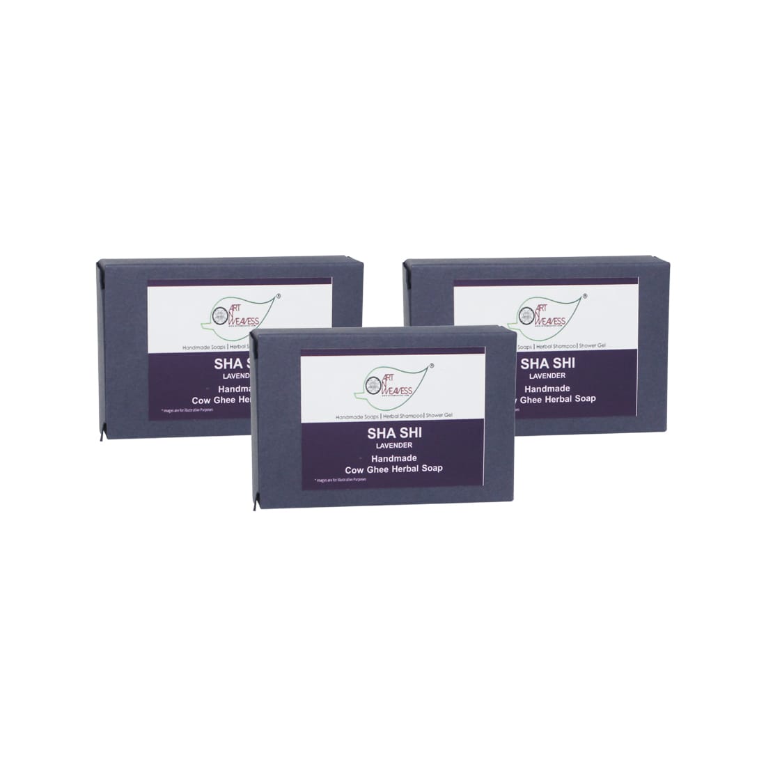 Lavender Cow Ghee Herbal Soap