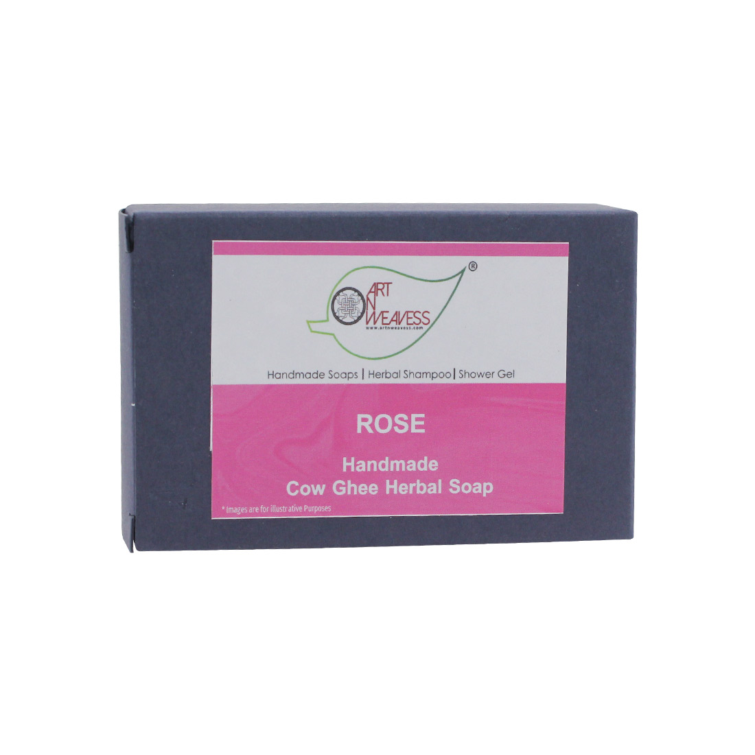 Rose Cow Ghee Herbal Soap