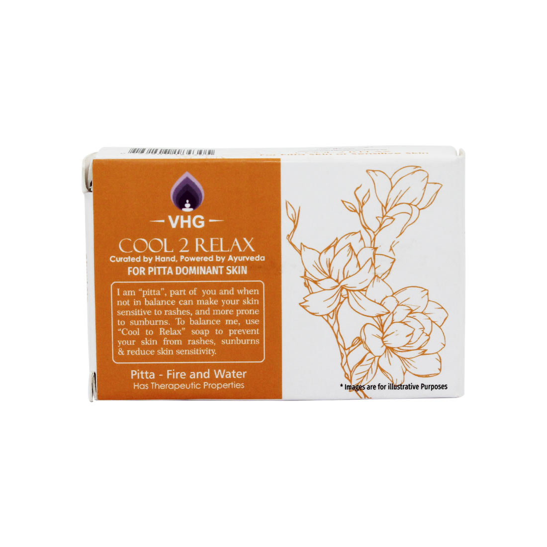 VHG PITTA Medicated Soap for Sensitive skin (Pack of 2)