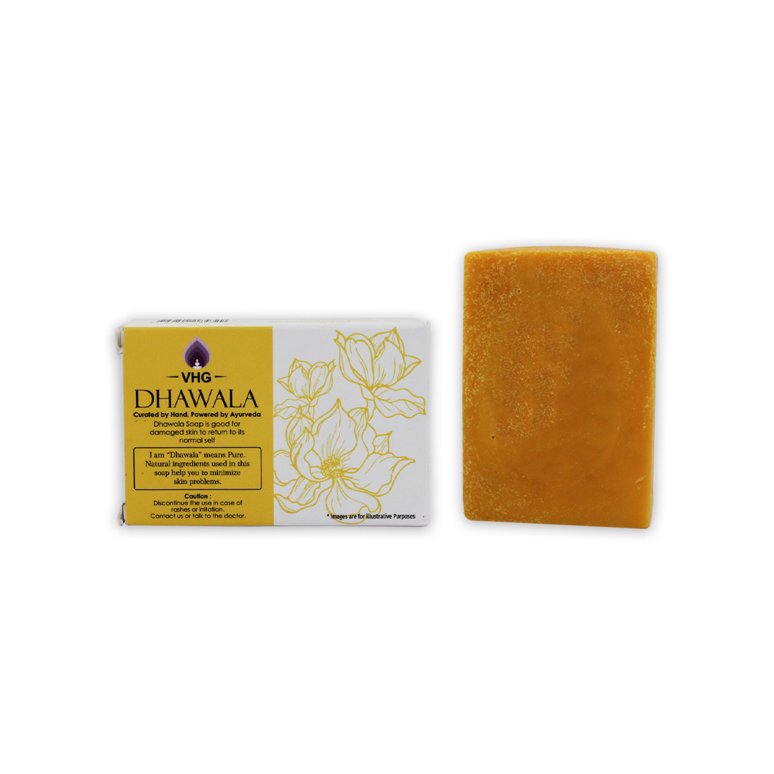 VHG DHAWALA Medicated Soap for Eczematous or Psoriatic or Acne skin (Pack of 2)