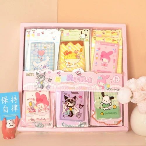 Cute Cartoon Mini Notebooks Set