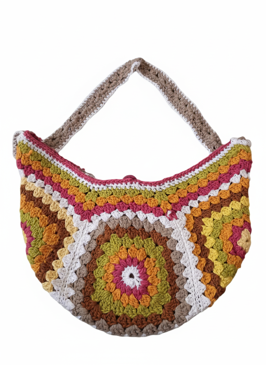 Handmade Crochet Shoulder Bag