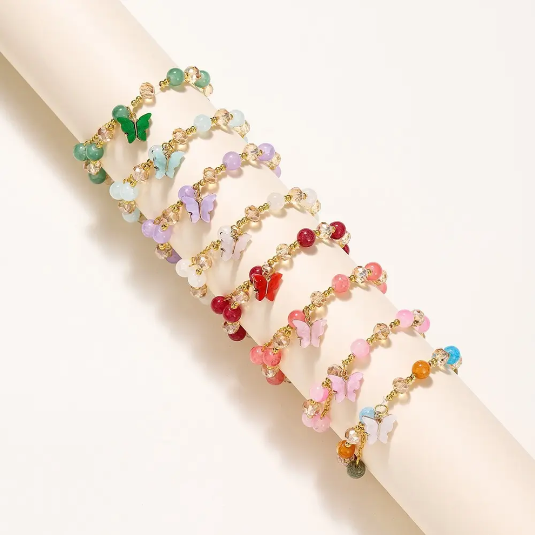 Glass Beads Bracelet