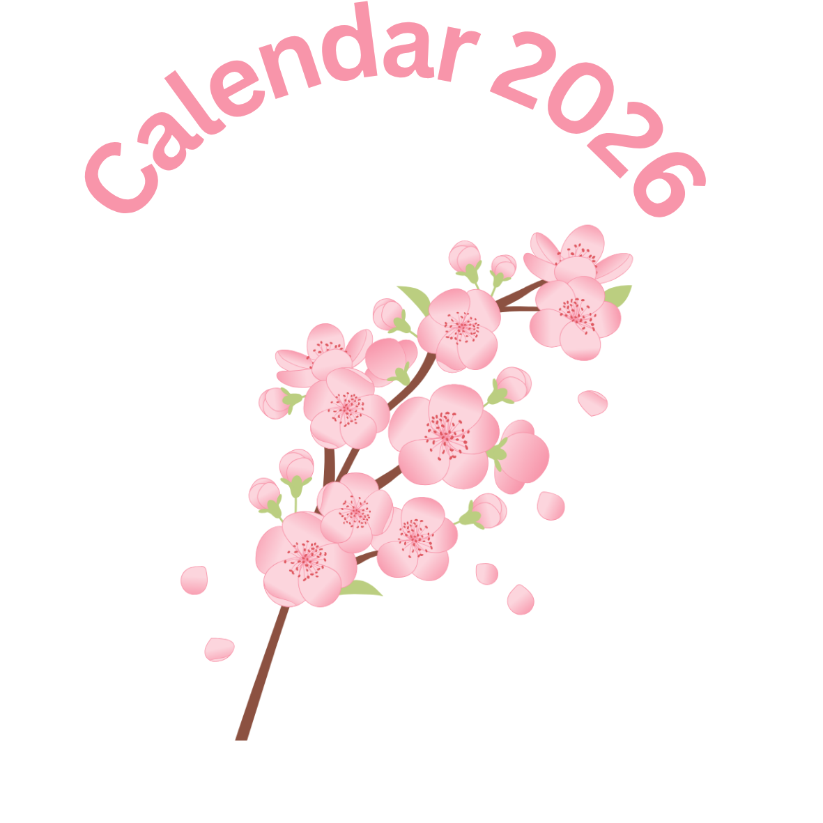 2026 Flower Calendar