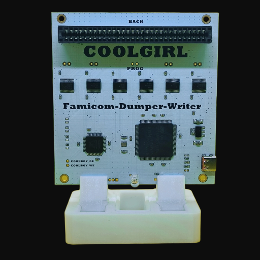 Compact Multi-Functional FC 8-Bit Game Cartridge Programmer & Dumper – White/Green