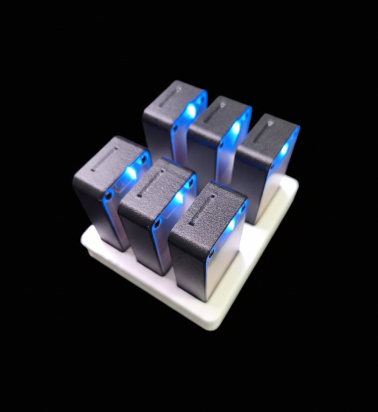 Open-Source Full Body Tracking Kit Compatible with SlimeVR | 6-Point / 8-Point Tracker Set | LSM6DSR Sensors | Long Battery Life | Optional Red or Black Shell