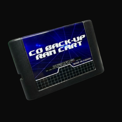 Retro 16-Bit Console CD Backup RAM Cartridge | External Save Memory Expansion for Classic CD Gaming Systems
