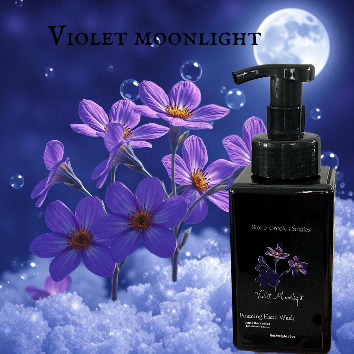 16oz Violet Moonlight Foaming Hand Wash