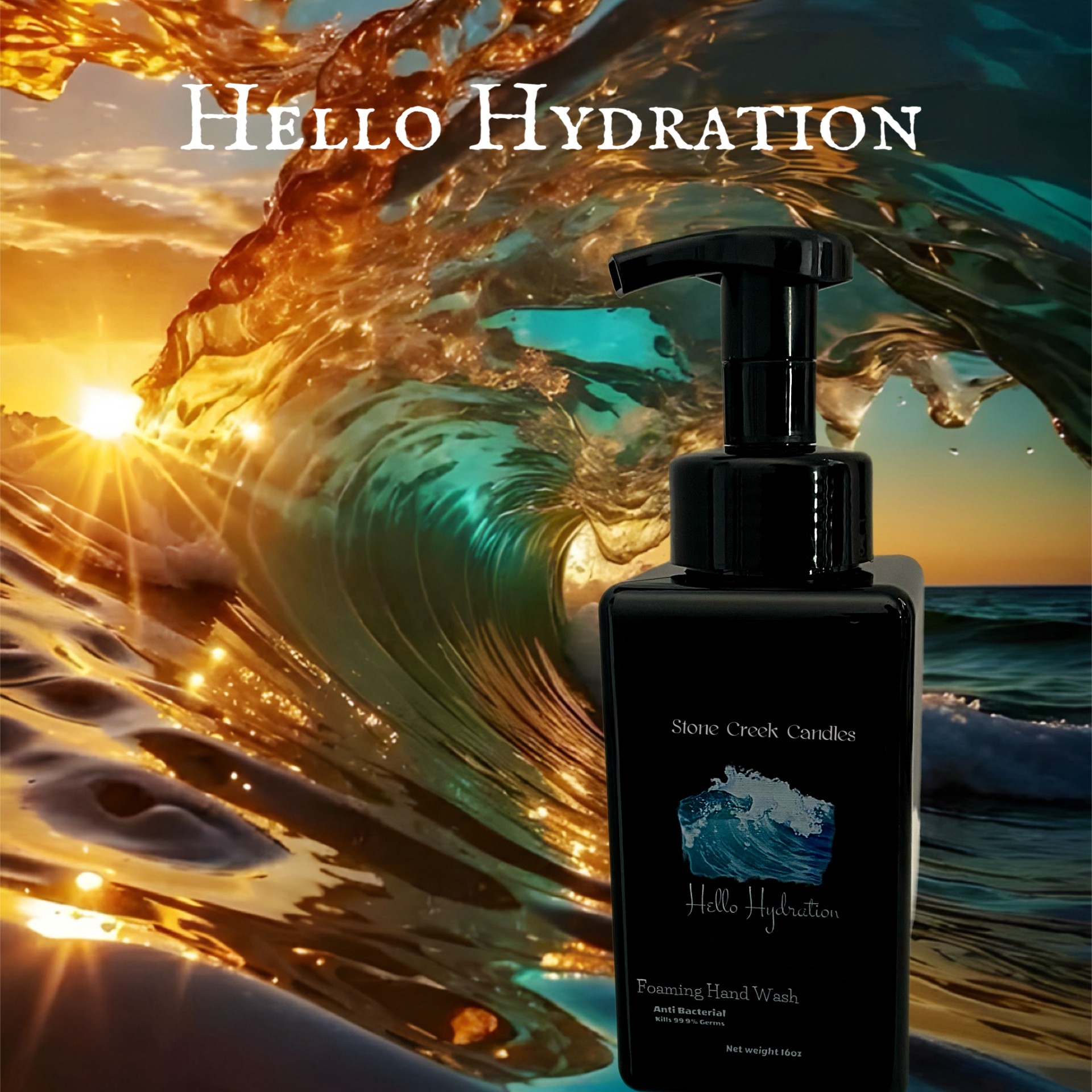 16oz Hello Hydration Foaming Hand Wash