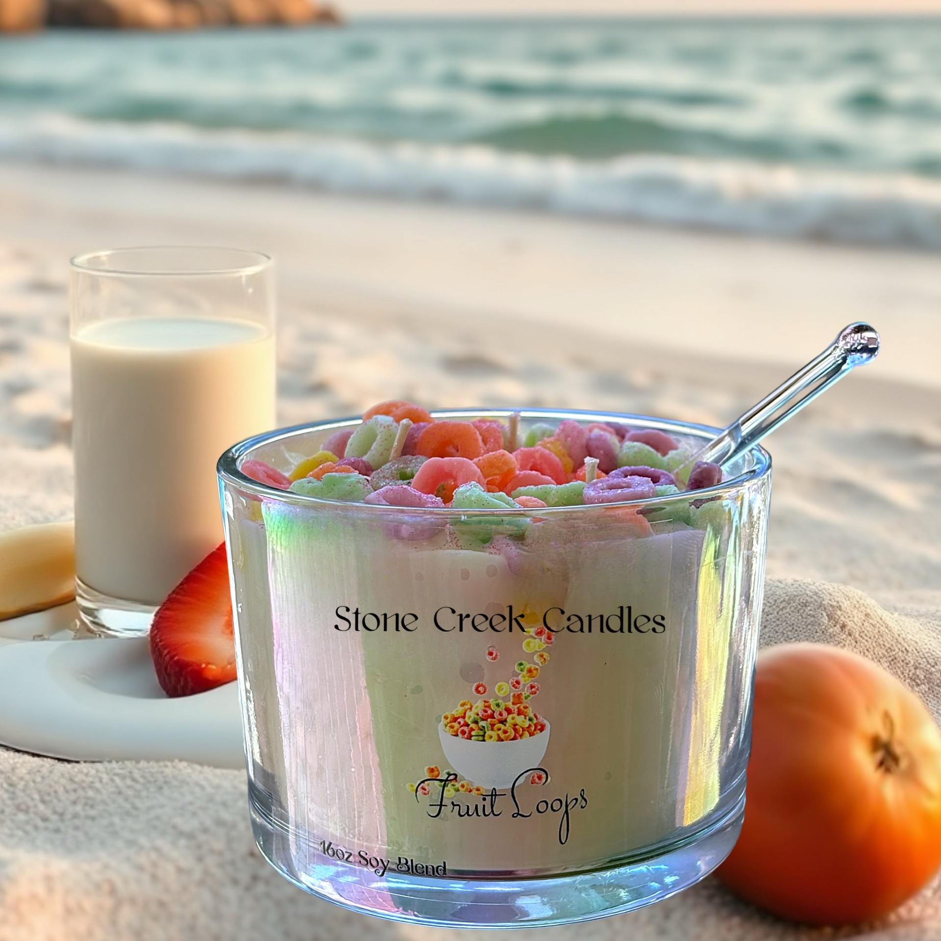 16oz Fruit Loops Candle