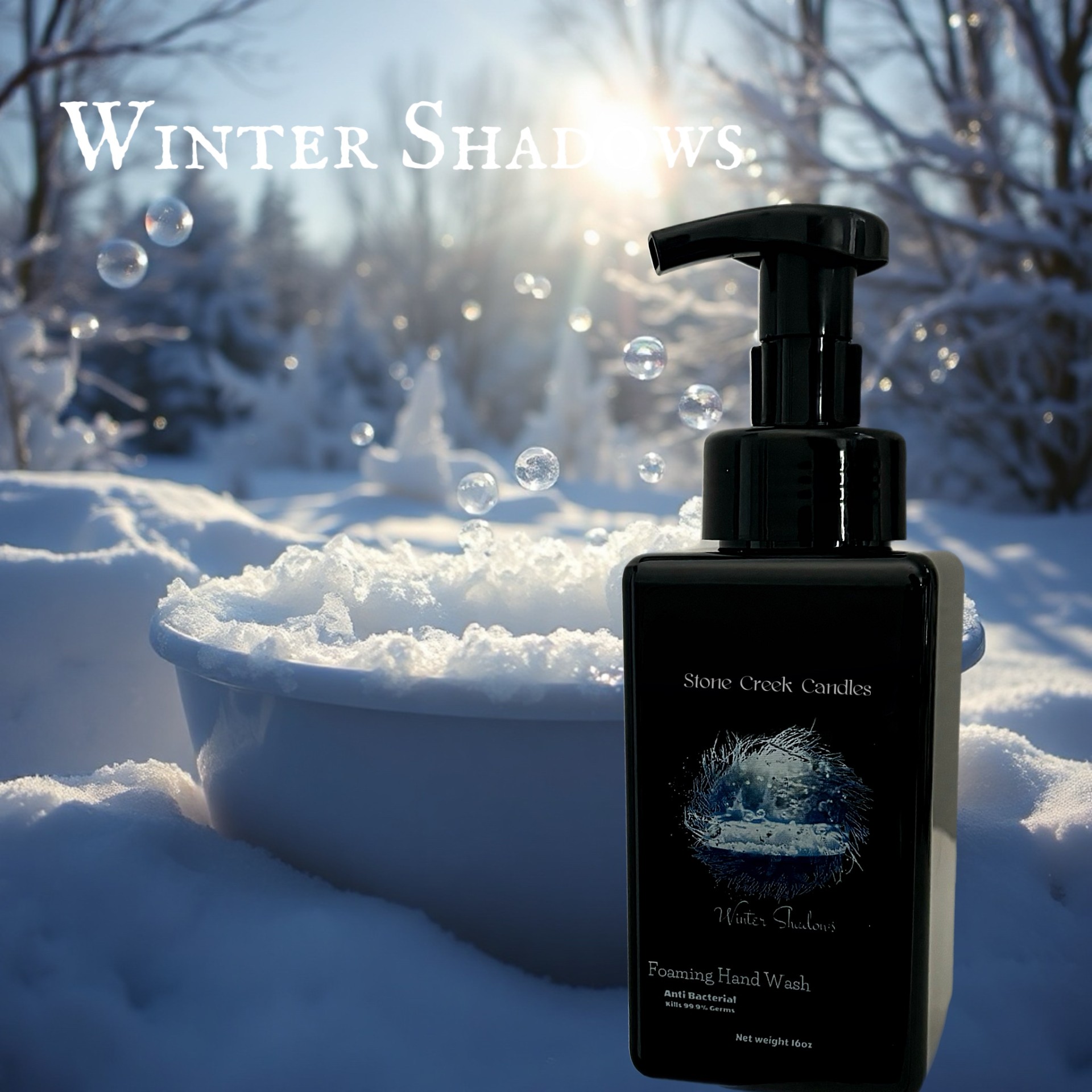 16oz Winter Shadows Foaming Hand Wash