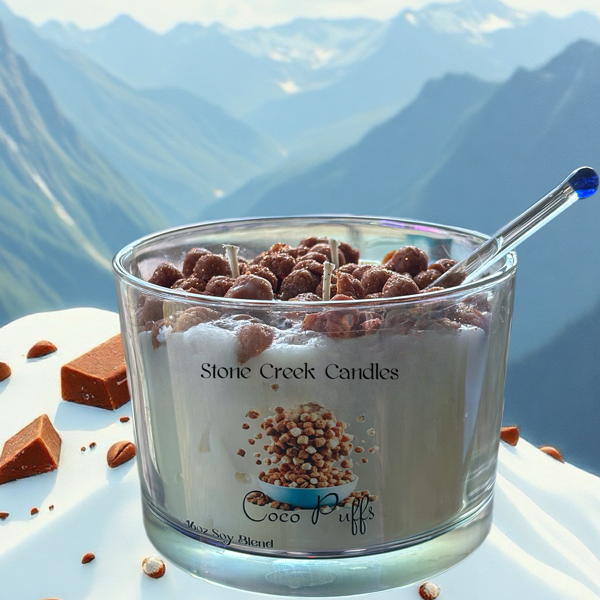 16oz Coco Puffs Candle