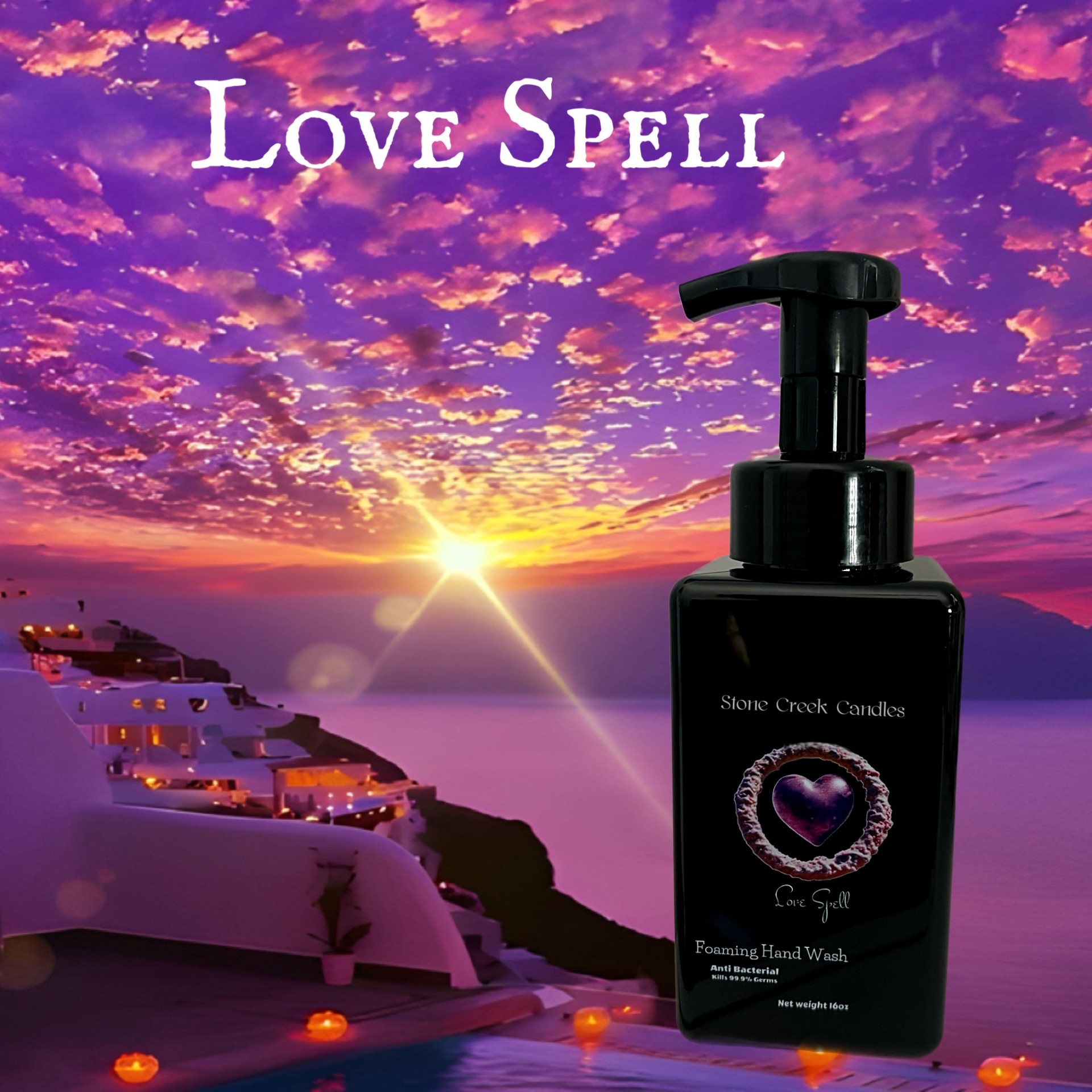 16oz Love Spell Foaming Hand Wash