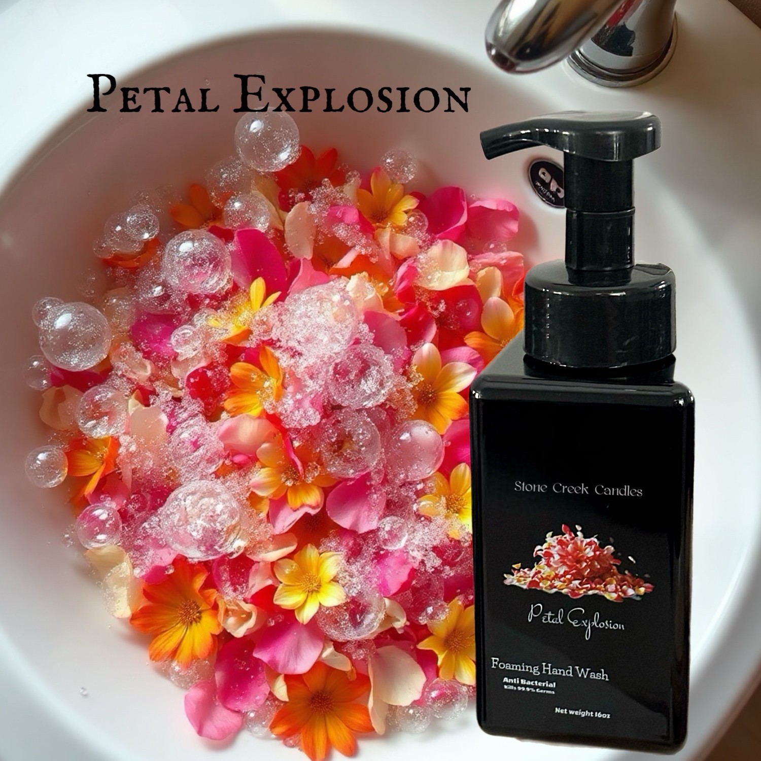 16oz Petal Explosion Foaming Hand Wash