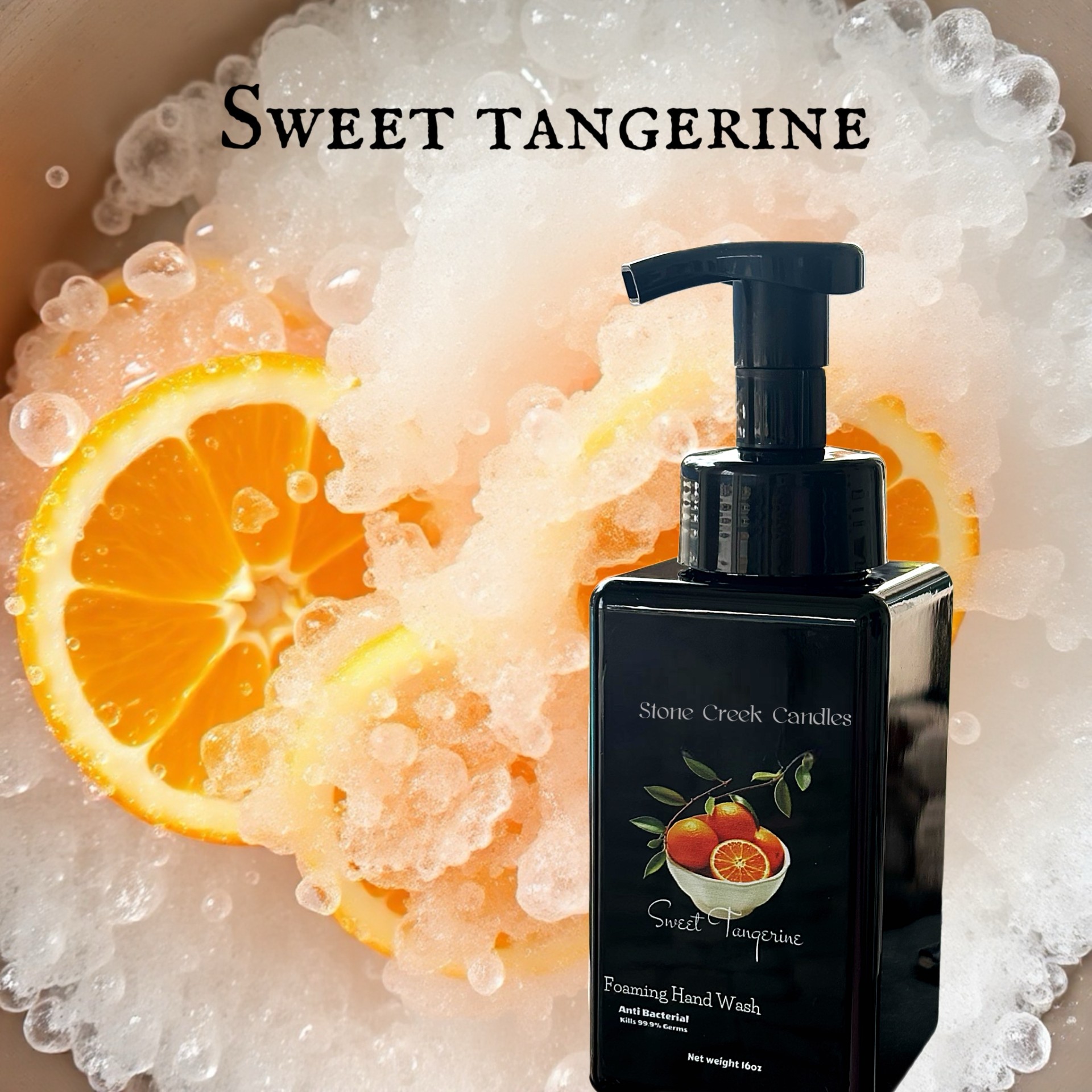 16oz Sweet Tangerine Foaming Hand Wash