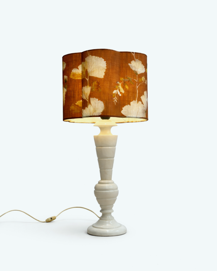 Table Lamp with Solid Marble Base