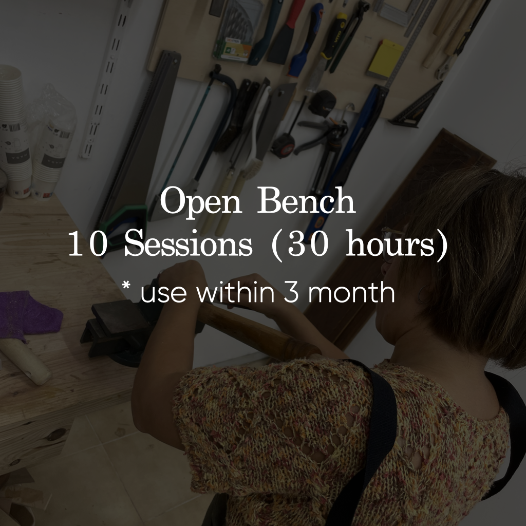 10 Open Bench sessions (30 hours)