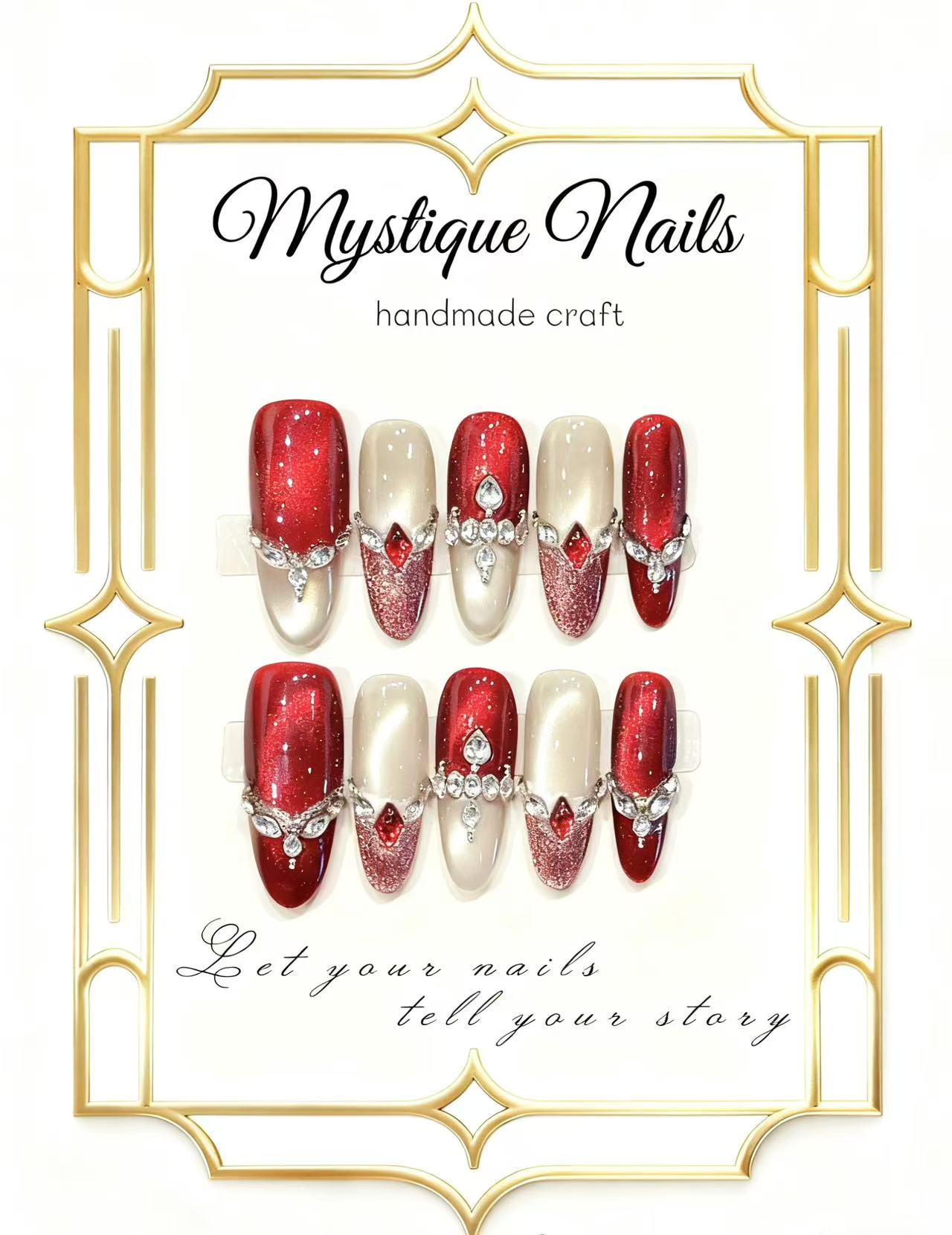 Mystique Nails Handmade Nail Set