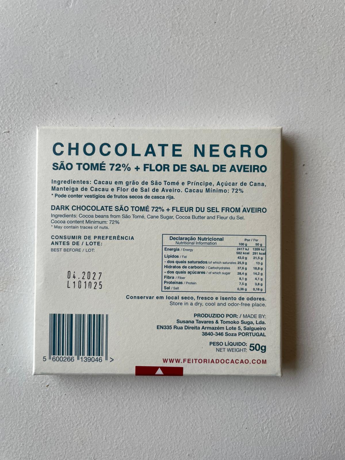 CHOCOLATE NEGRO
