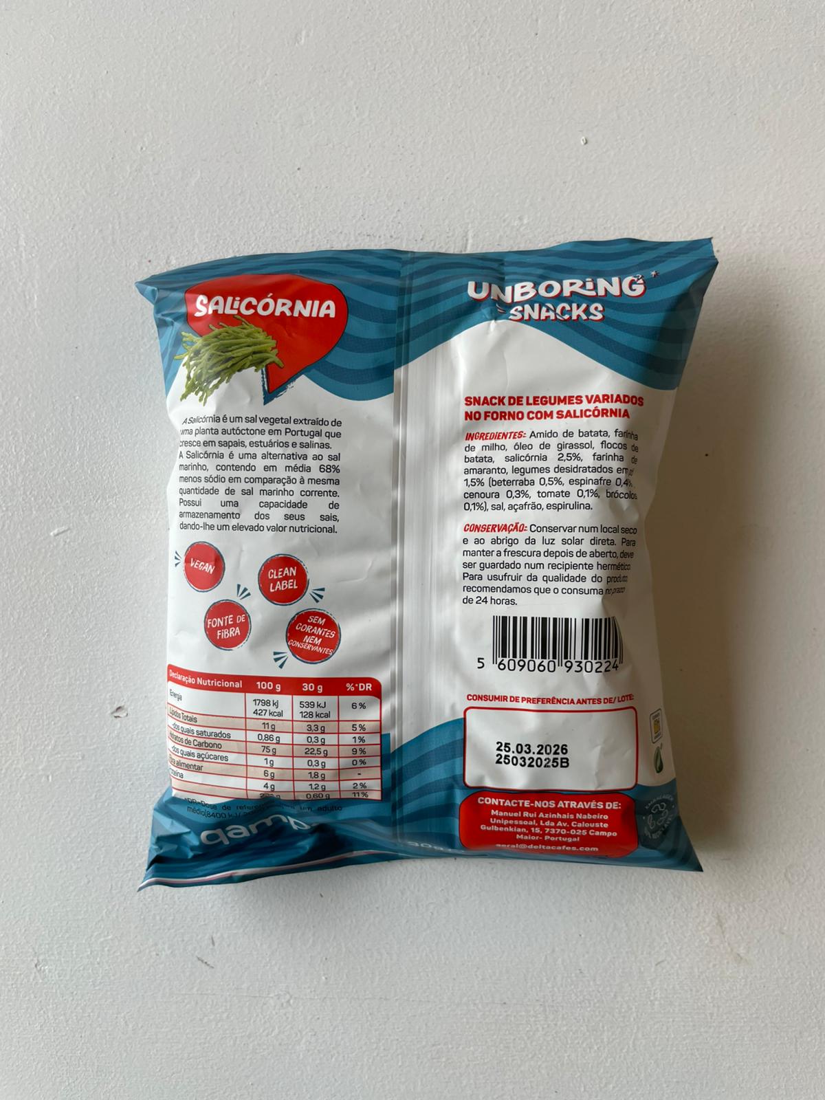 SNACKS UNBORING SALICÓRNIA