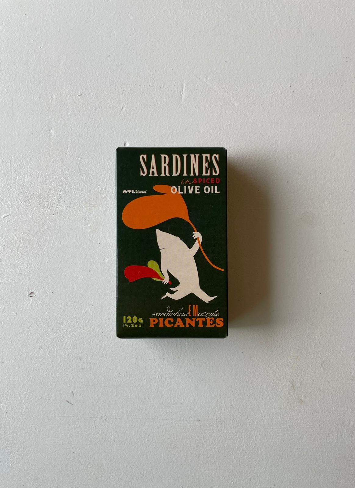 CONSERVA SARDINA EM AZEITE PICANTE