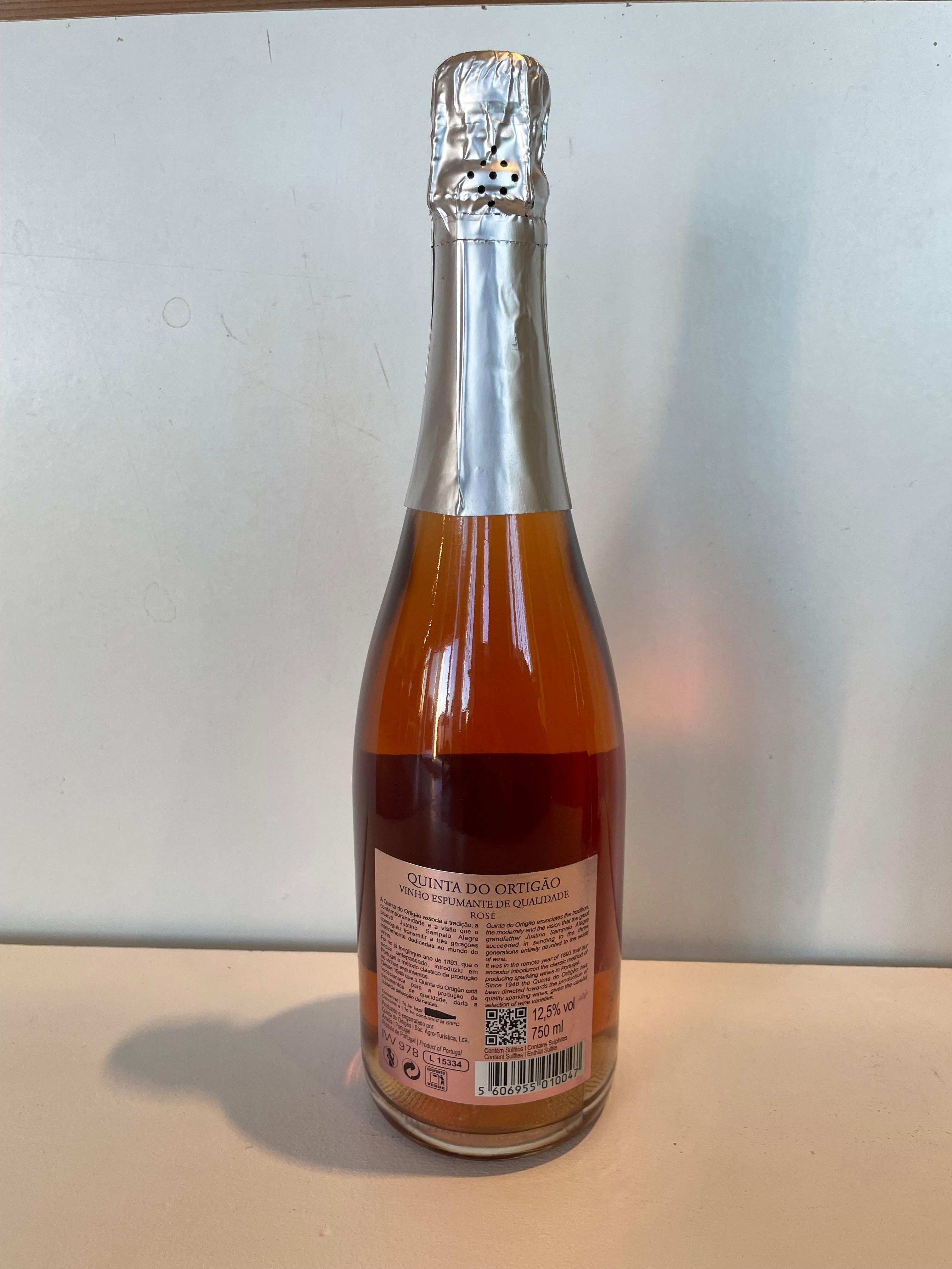 QUINTA DO ORTIGÃO VINHO ESPUMANTE ROSÉ
