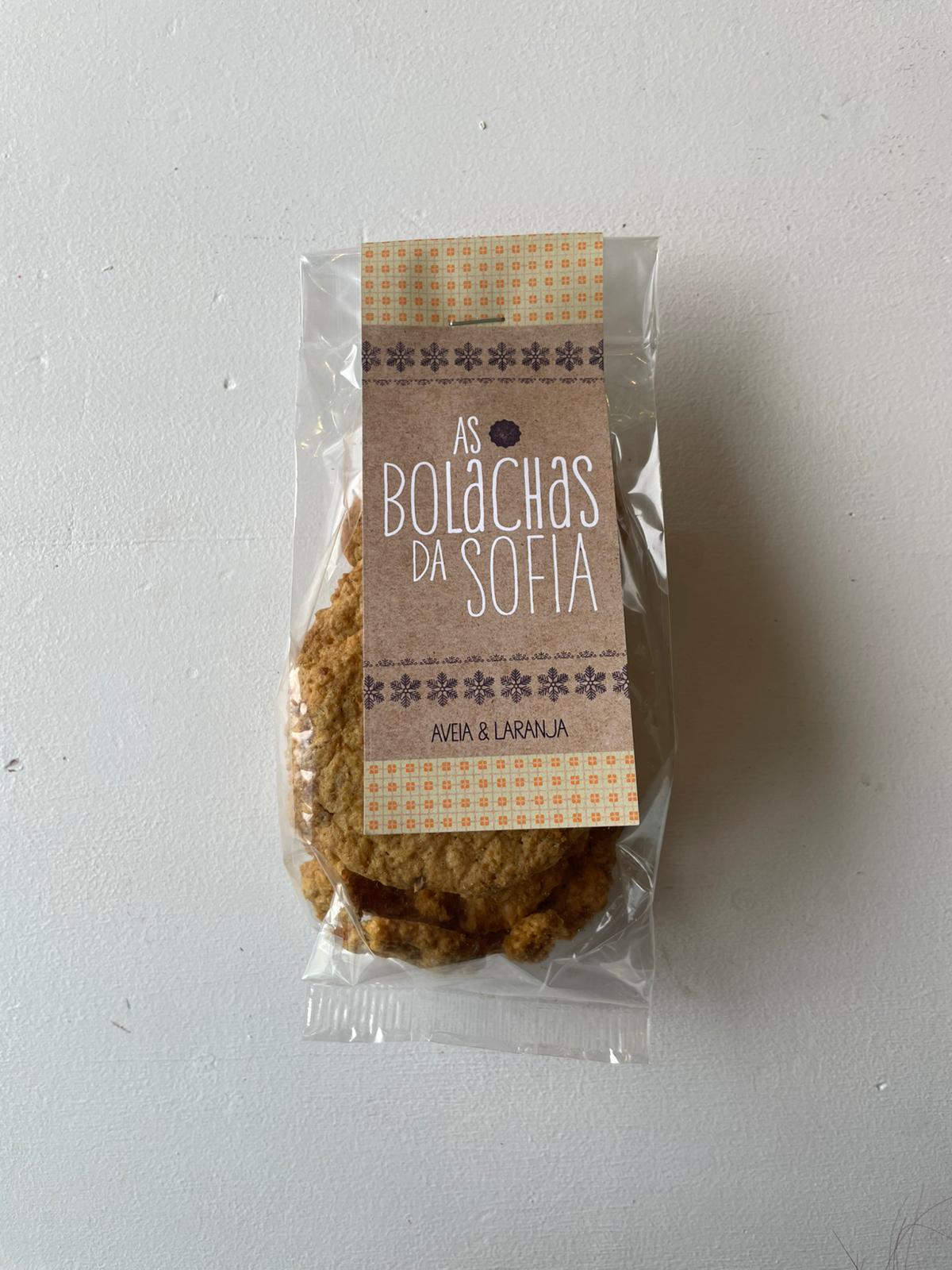 BOLACHAS DE AVEIA E LARANJA