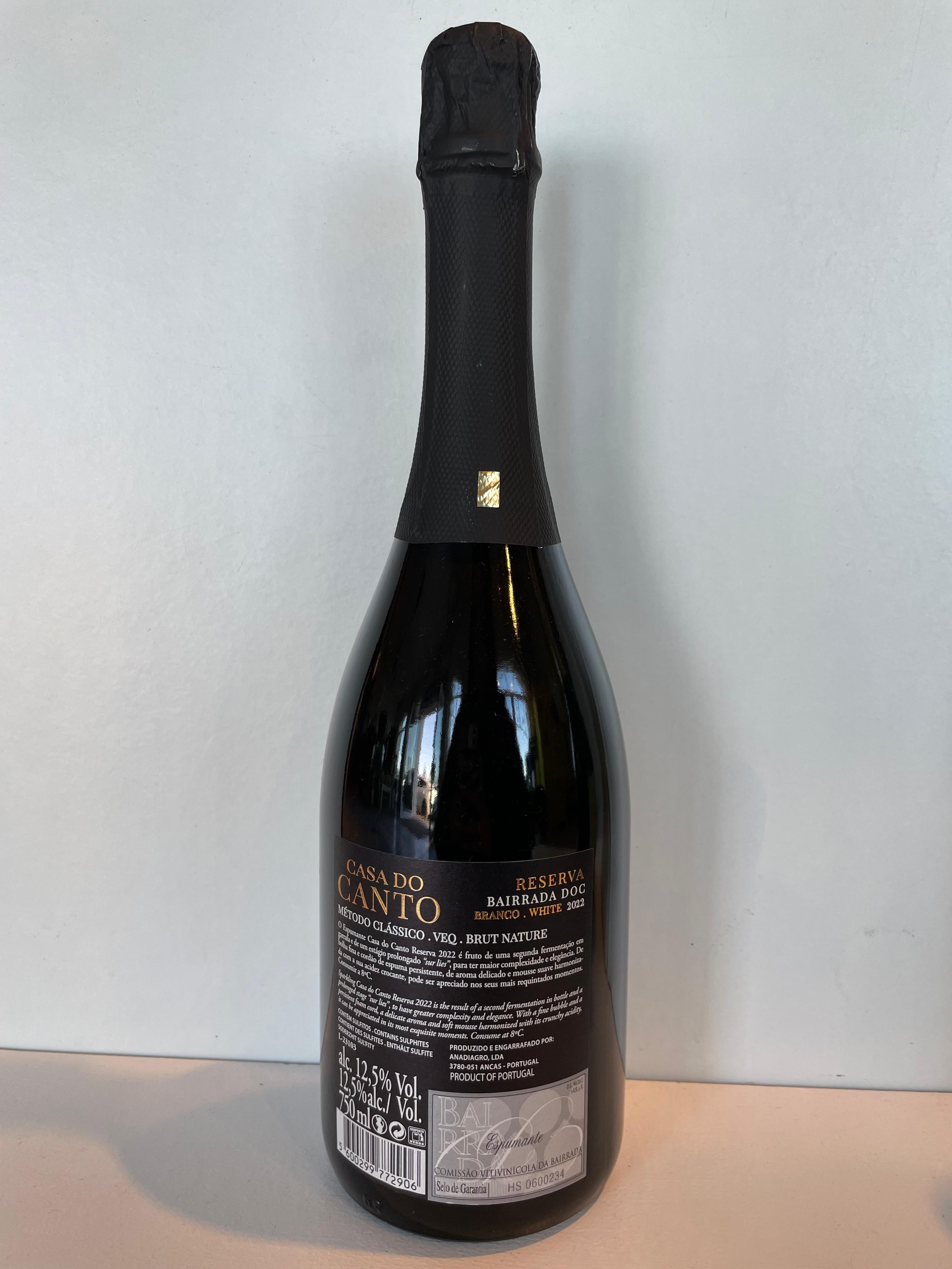 CASA DO CANTO VINHO ESPUMANTE