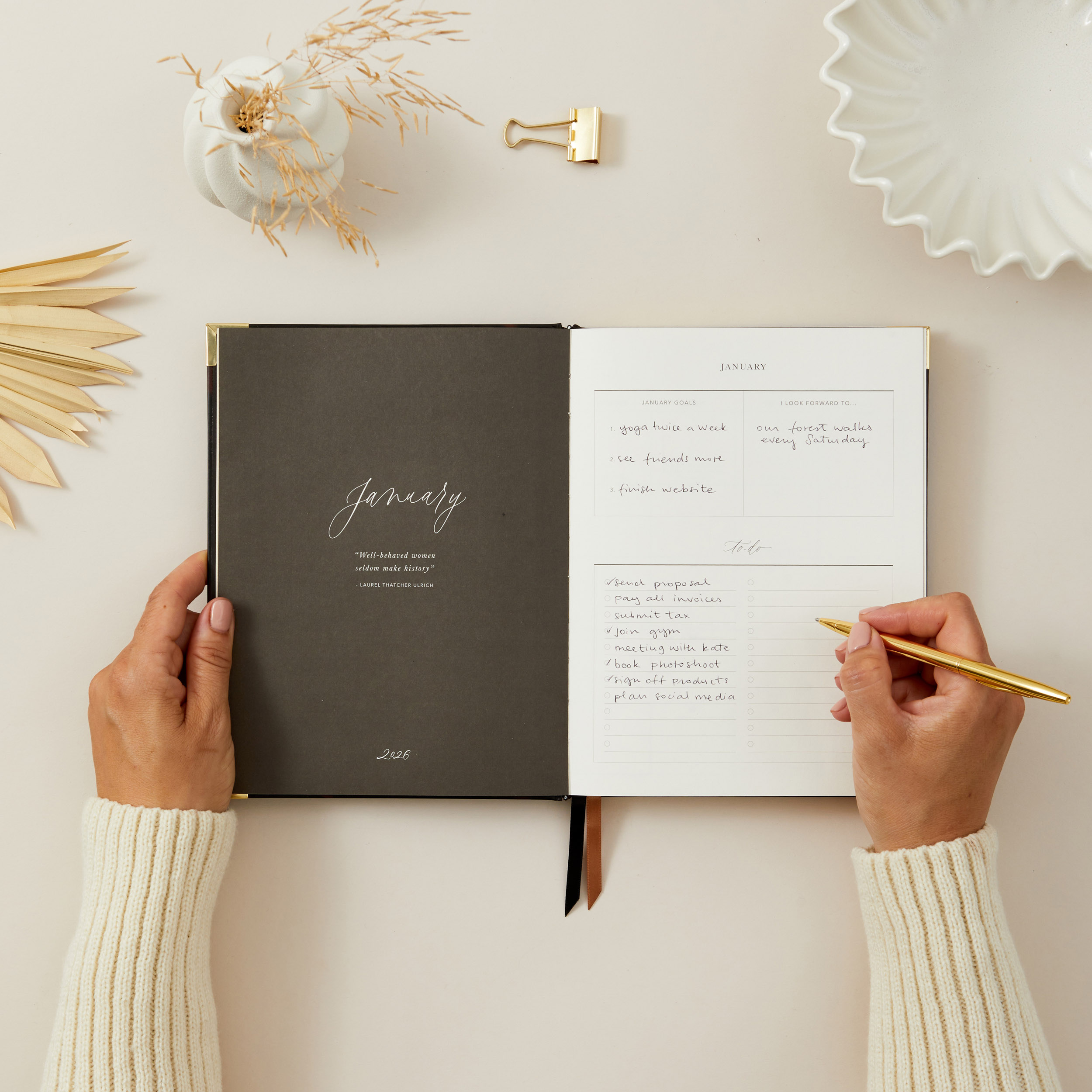 2026 Weekly Planner Tortoise