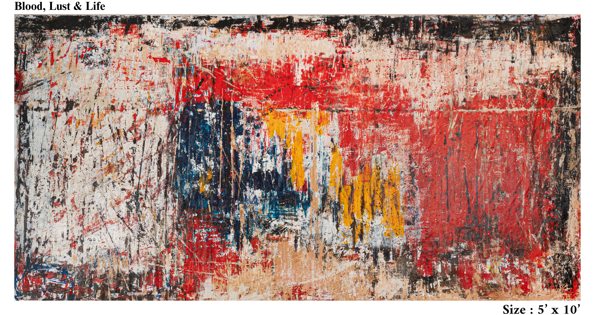 Blood, Lust & Life