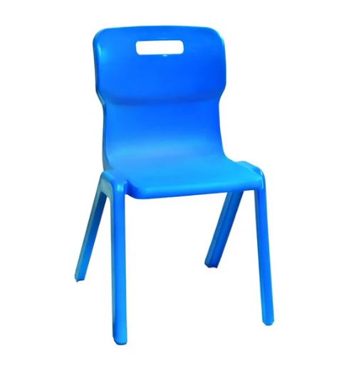 Blue Plastic Chair