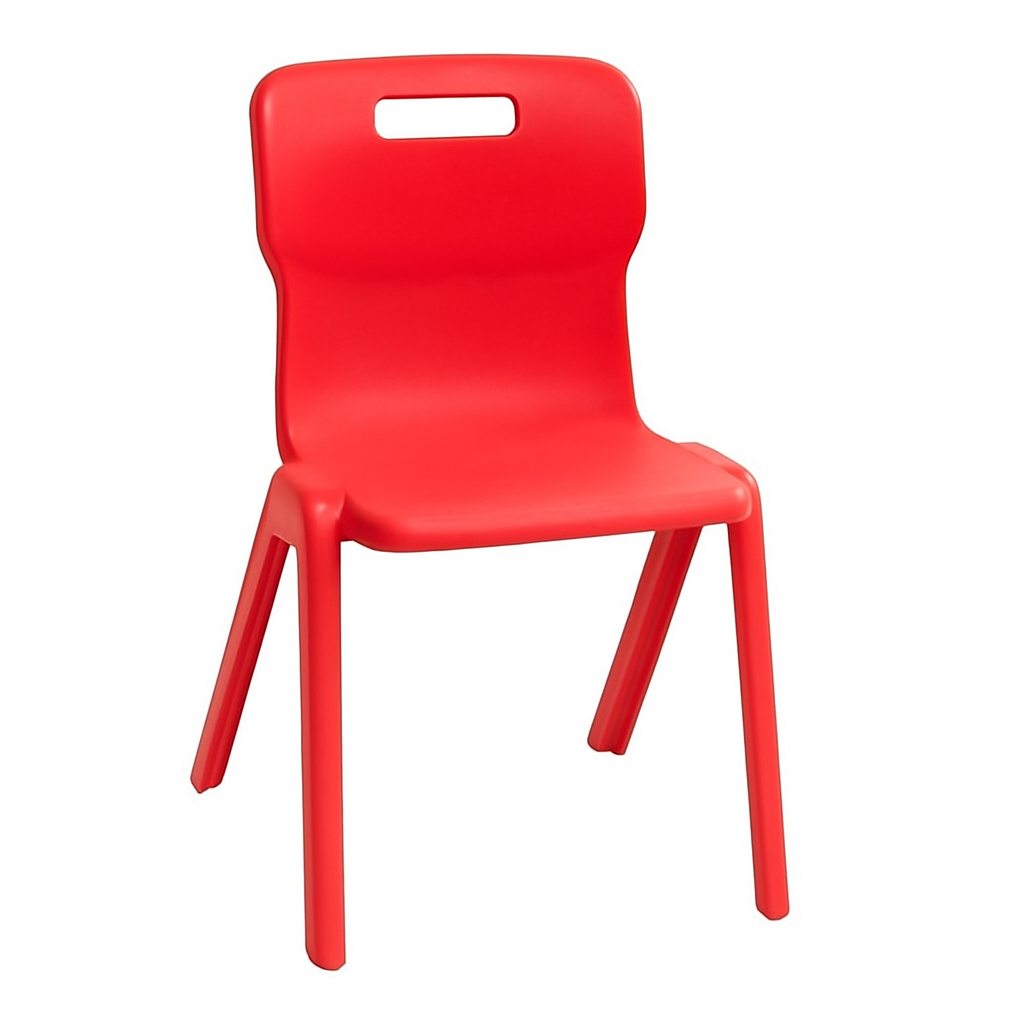 Red Plastic Chair