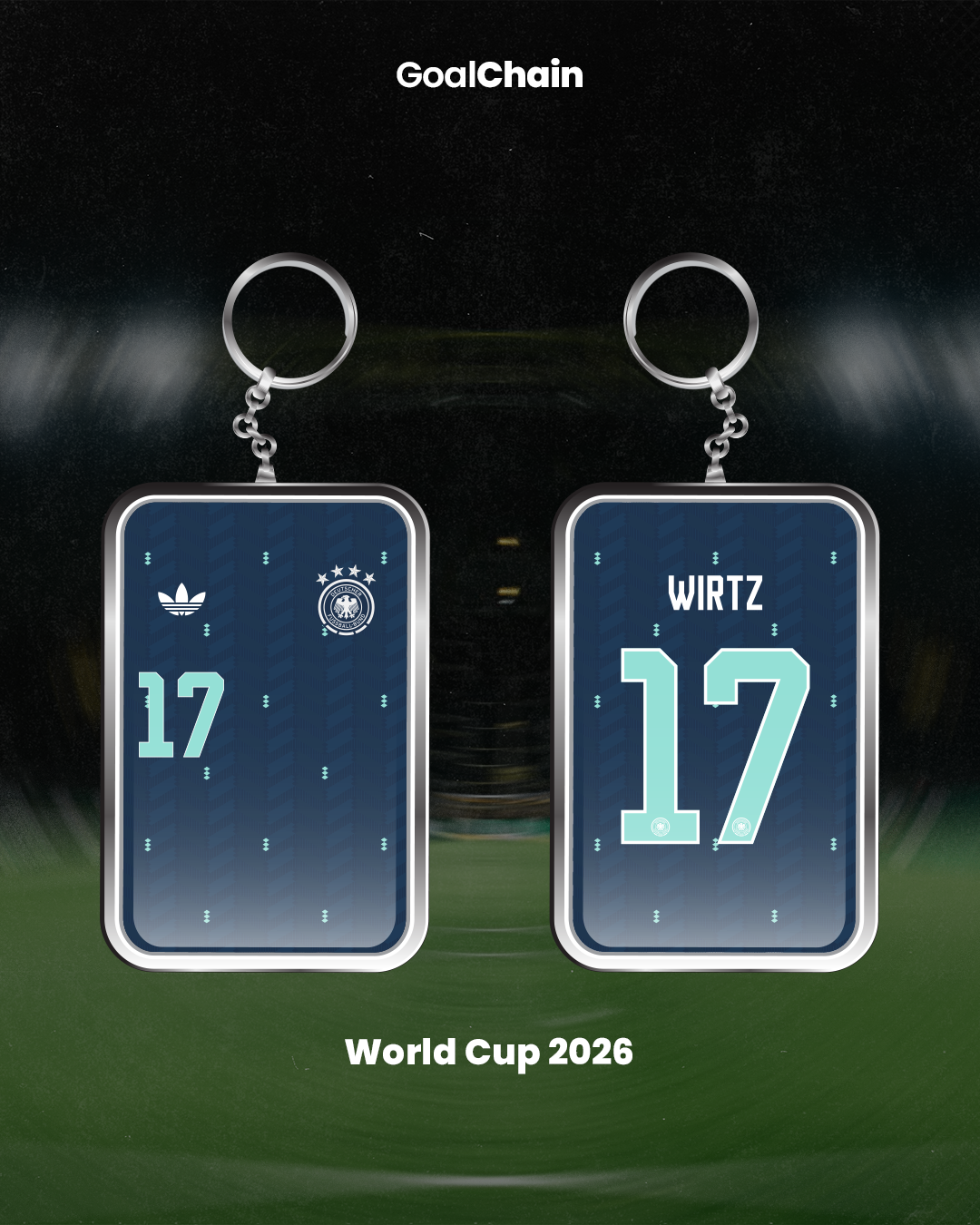 Portachiavi Germania WC 2026